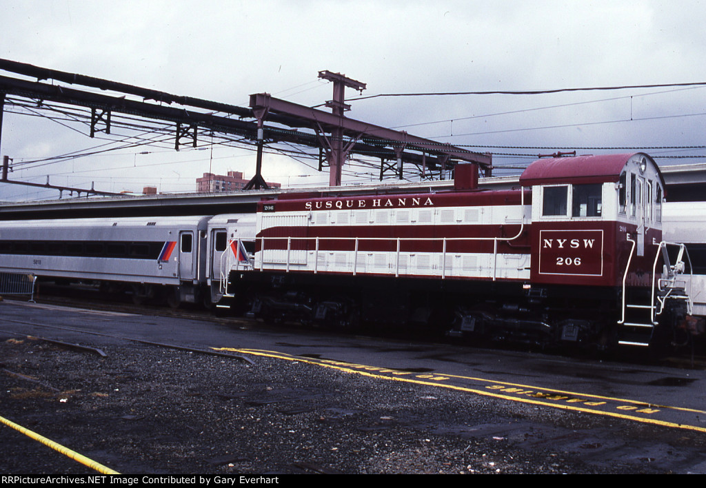 NYSW Alco S2 #206 - New York, Susquehanna & Western